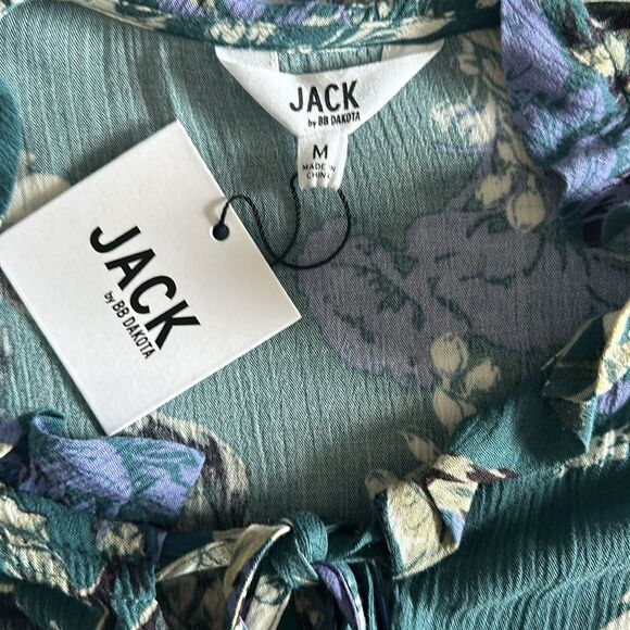 Jack By BB Dakota Ashlene Mini Dress in Juniper Green Size M NWT - Picture 5 of 10